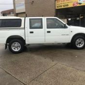 2001 Holden Rodeo Twin Cab Manual