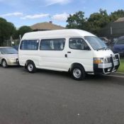 2003 Toyota Hiace COMMUTER Manual Van/Minivan wheel chair lift