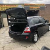 HONDA CIVIC 2004 AUTOMATIC HATCHBACK RWC AND REGISTRATION