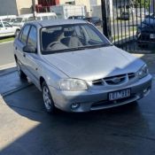 Hyundai Accent 2001 Auto Hatchback RWC and REG