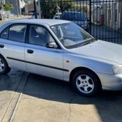 Hyundai Accent 2001 Auto Hatchback RWC and REG