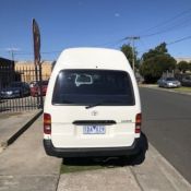 TOYOTA 2002 AUTOMATIC HIACE 13 SEATER COMMUTER